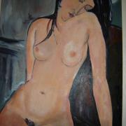 Nu Assis de Modigliani